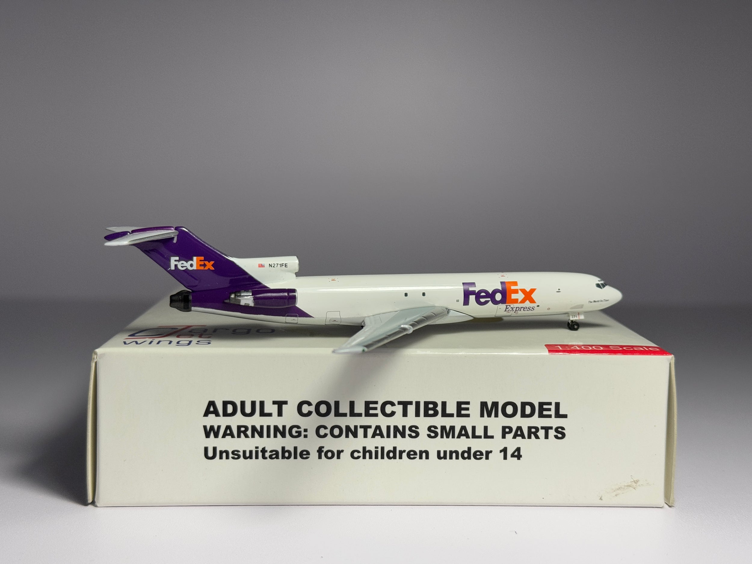 Aeroclassics 1:400 FedEx Boeing 727-200 N271FE Express titles ACN271FE