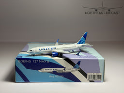 United Airlines Boeing 737 MAX 8 1:400 NG Models N27255 (NG88041)