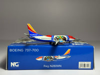 NG Models 1:400 Southwest Airlines Boeing 737-700 N280WN Missouri One 77016