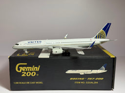 Gemini Jets 1:200 United Airlines Boeing 757-200 N29124 Post Merger G2UAL204