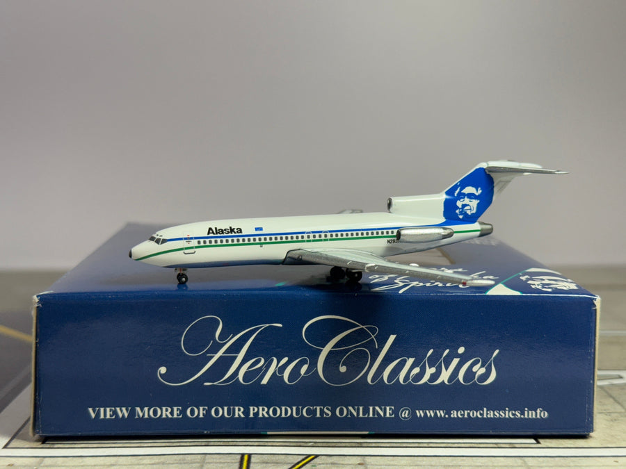 Aeroclassics 1:400 Alaska Airlines Boeing 727-100 N293AS ACN293AS