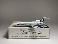 Aeroclassics 1:400 Alaska Airlines Boeing 727-200 N294AS Icicles livery AC18155
