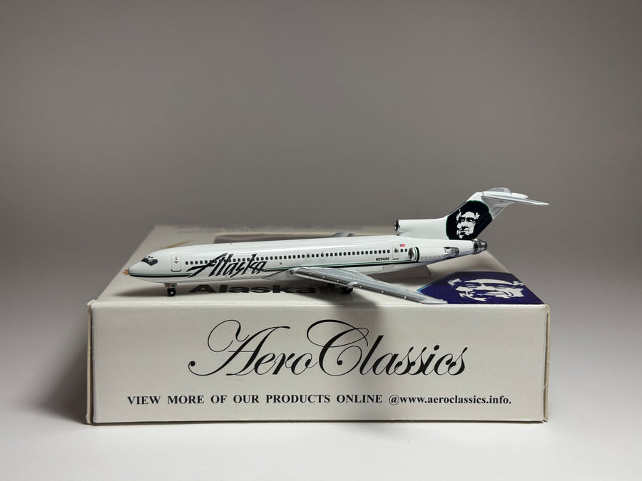 Aeroclassics 1:400 Alaska Airlines Boeing 727-200 N294AS Icicles livery AC18155