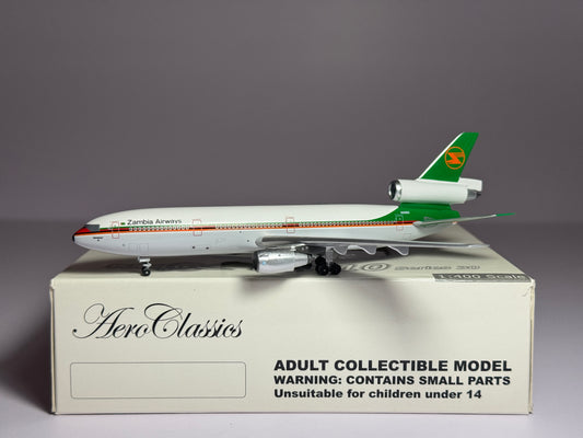 Aeroclassics 1:400 Zambia Airways McDonnell Douglas DC-10 N3016Z ACN30167