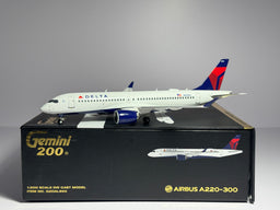 Gemini Jets 1:200 Delta Air Lines Airbus A220-300 N302DU current scheme G2DAL895