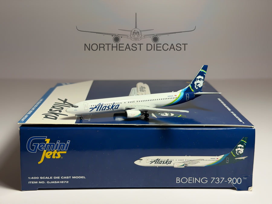 Alaska Airlines Boeing 737-900 1:400 Gemini Jets N303AS (GJASA1872)