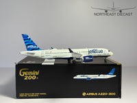 JetBlue Airbus A220-300 1:200 Gemini Jets N3044J (G2JBU1213)