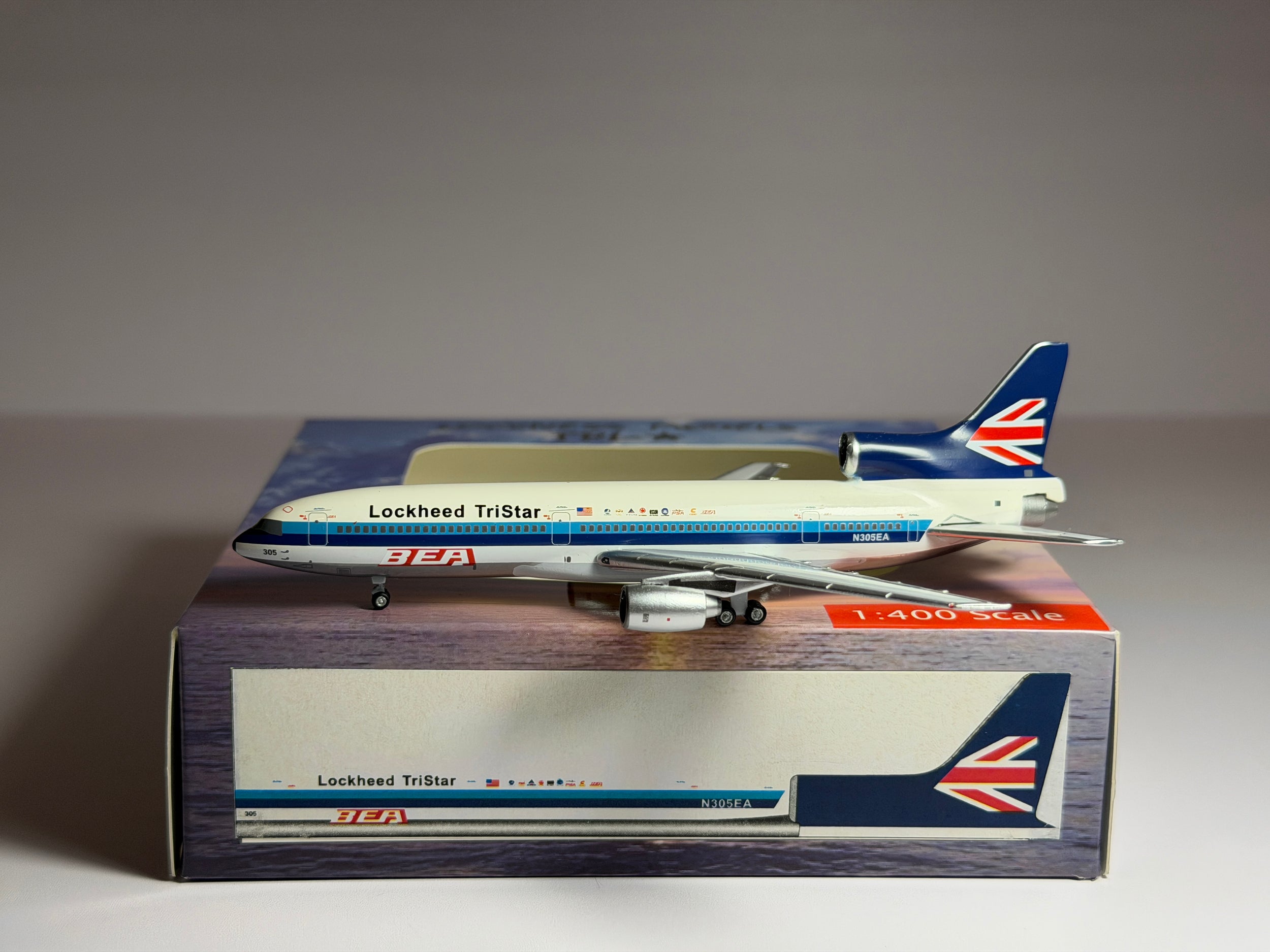 British European Airways Lockheed L-1011-1 1:400 Aeroclassics N305EA (AC419527)