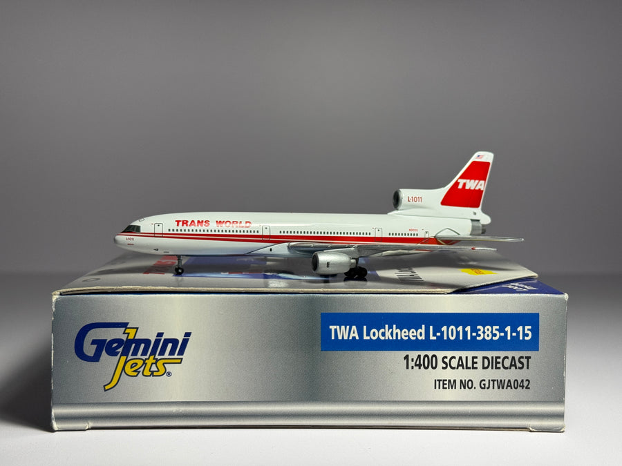 Gemini Jets 1:400 TWA Lockheed L-1011-200 N31033 Tristar GJTWA042