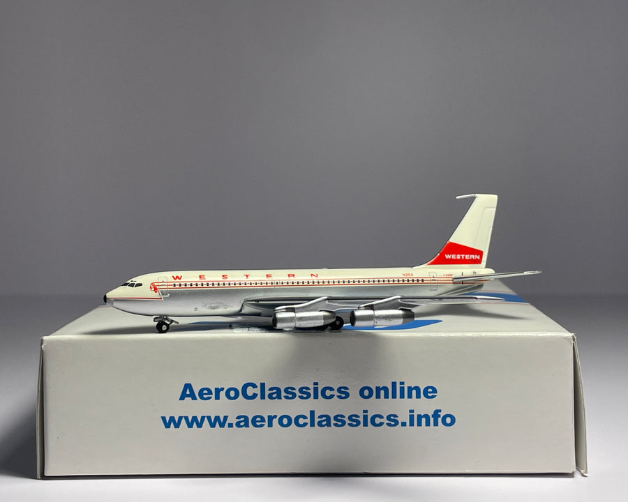 Aeroclassics 1:400 Western Airlines Boeing 720B N3154 delivery scheme ACWAL063