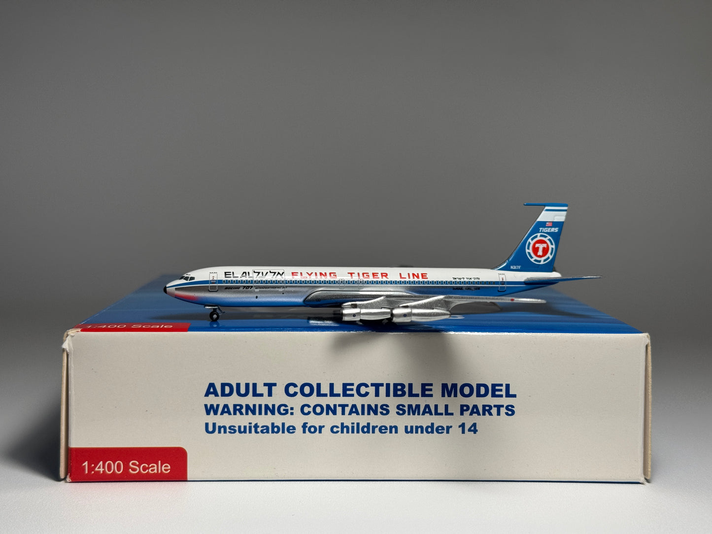 Aeroclassics 1:400 Flying Tiger Line Boeing 707-300 N317F El Al Titles ACN317F