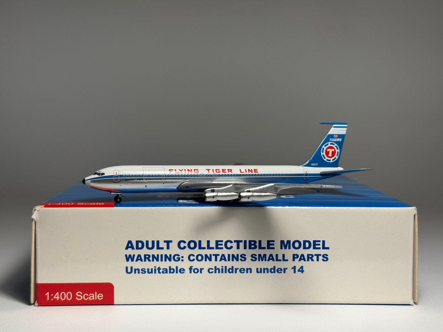 Aeroclassics 1:400 Flying Tiger Line Boeing 707-300 N317F ACN317F