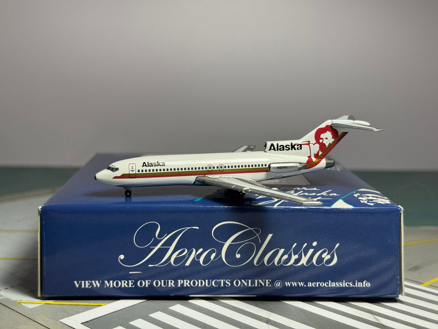 Aeroclassics 1:400 Alaska Airlines Boeing 727-100 N324AS ACN324AS