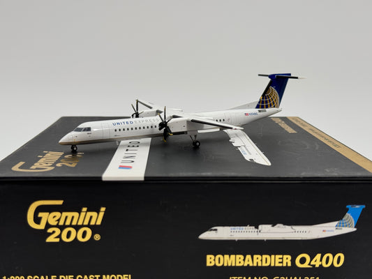 Gemini Jets 1:200 United Express Bombardier Q400 N354NG Colgan Air G2UAL251 2011