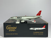 Gemini Jets 1:200 Northwest Airbus A320 N354NW last colors G2NWA080