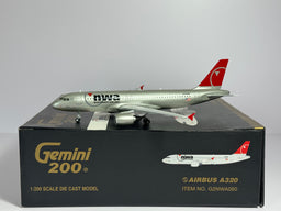Gemini Jets 1:200 Northwest Airbus A320 N354NW last colors G2NWA080