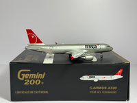 Gemini Jets 1:200 Northwest Airbus A320 N354NW last colors G2NWA080