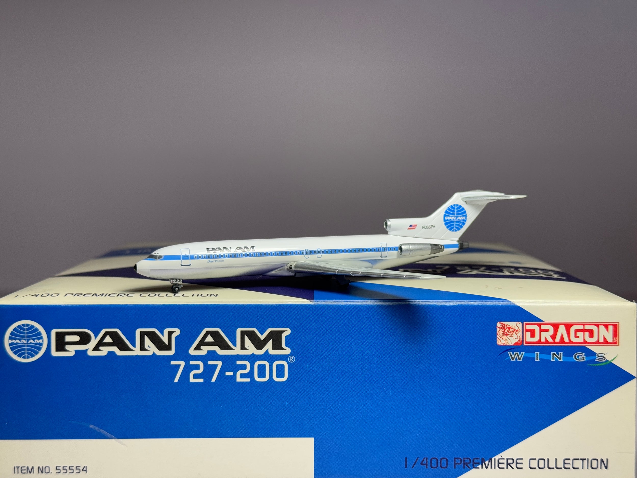Dragon Wings 1:400 Pan American Boeing 727-200 N365PA "Catch Me if You Can" 55554