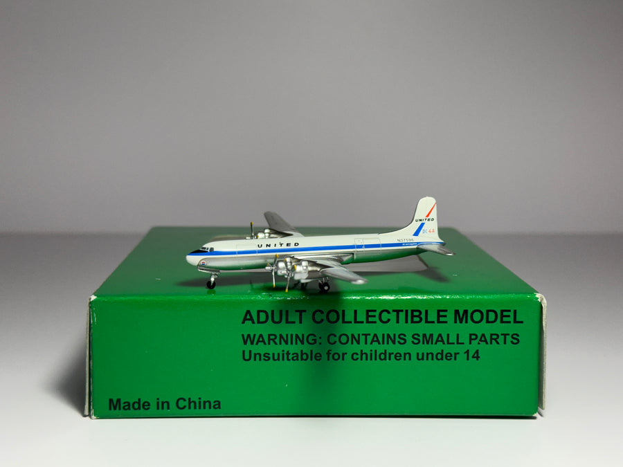 Aeroclassics 1:400 United Cargo Douglas DC-6 N37596 Mainliner ACN37576