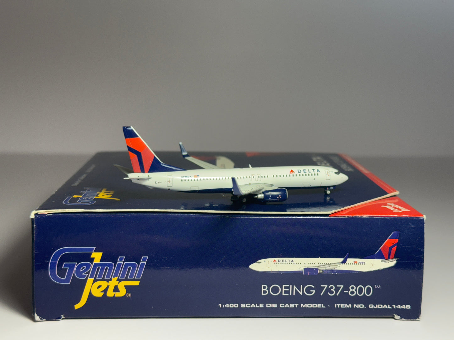 1:400 Gemini Jets Delta Air Lines Boeing 737-800 N375DA GJDAL1448