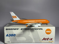 Jet-X 1:400 Braniff Airbus A380-800 N380BN Orange Jellybean JX053
