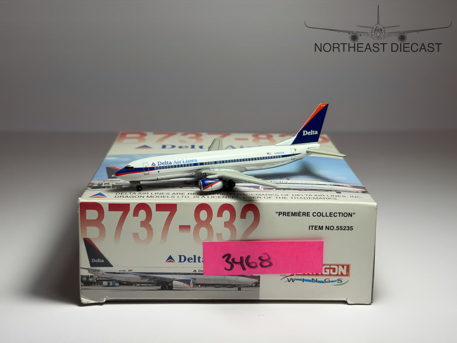 Delta Air Lines Boeing 737-800 1:400 Dragon Wings N382DA (55235)