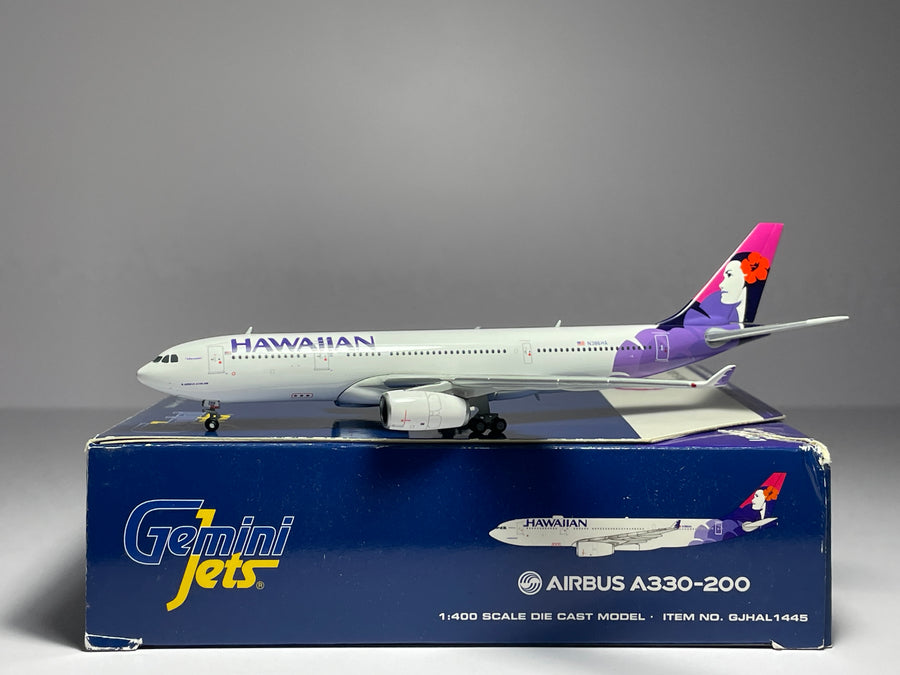 Gemini Jets 1:400 Hawaiian Airlines Airbus A330-200 N386HA First Floral GJHAL1445