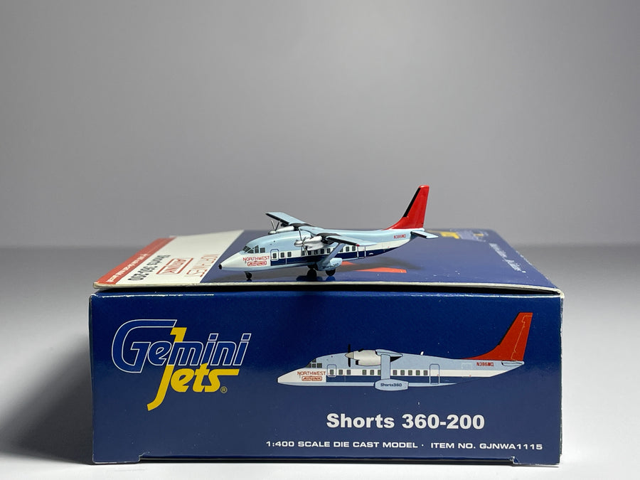 Gemini Jets 1:400 Northwest Airlink Shorts 360 N386MQ GJNWA1115