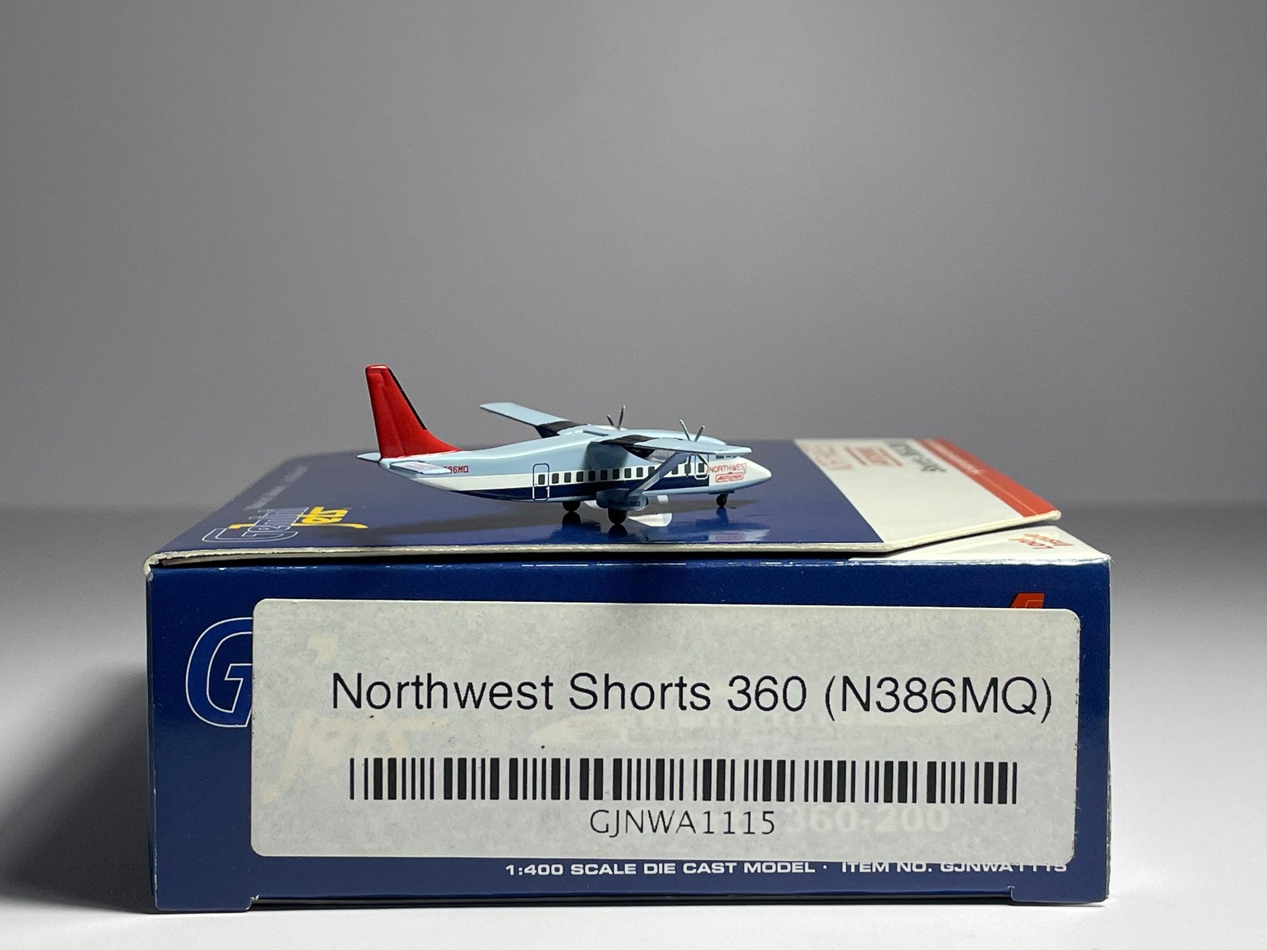 Gemini Jets 1:400 Northwest Airlink Shorts 360 N386MQ GJNWA1115