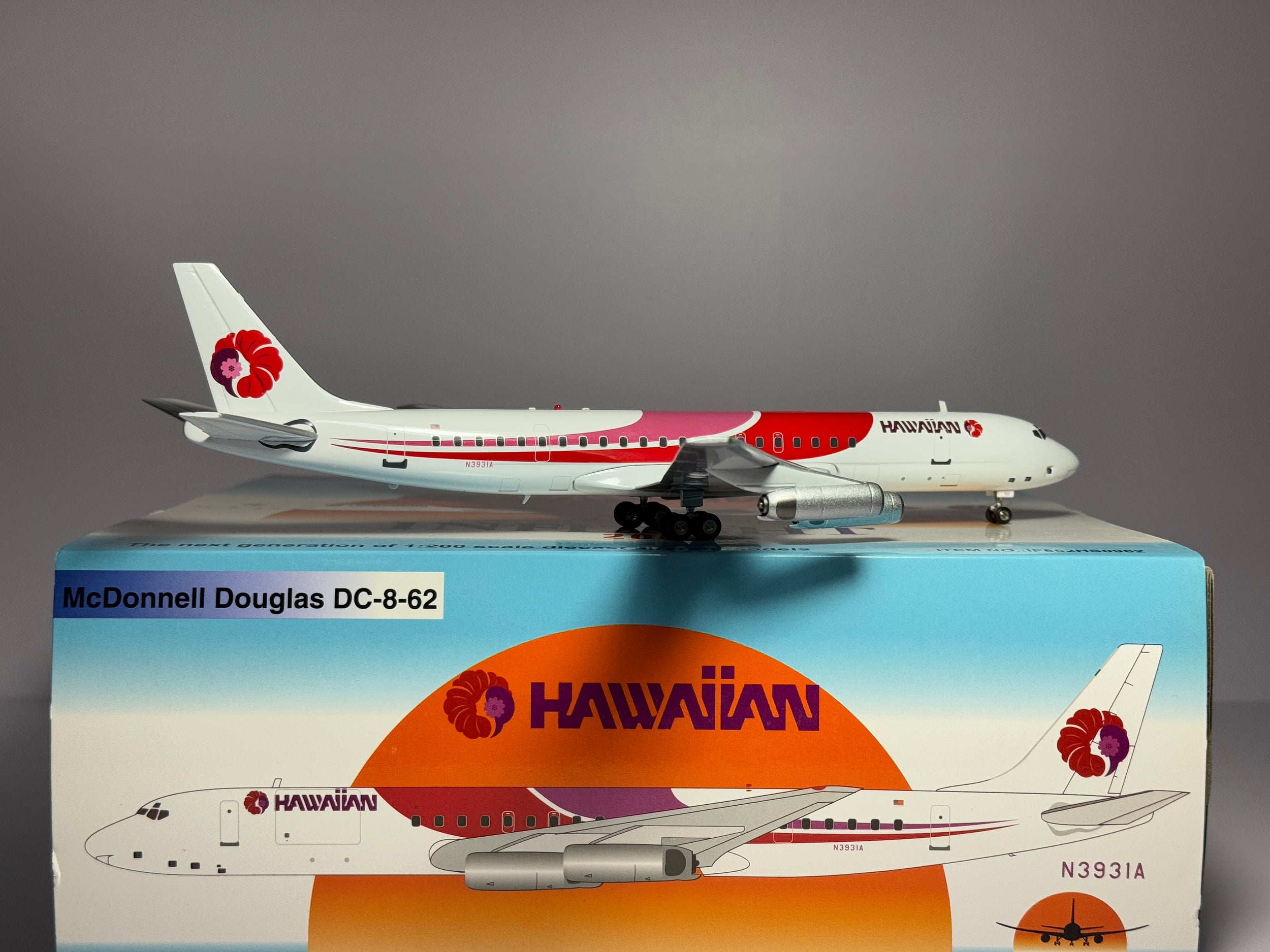 Inflight200 Hawaiian Airlines Douglas DC-8-62 N3931A First Pualani IF862HS0962