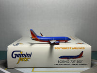 Gemini Jets 1:400 Southwest Airlines Boeing 737-300 N394SW Canyon Blue GJSWA1471