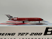 Jet-X 1:200 Braniff Boeing 727-200 N401BN Red Jellybean JXL147