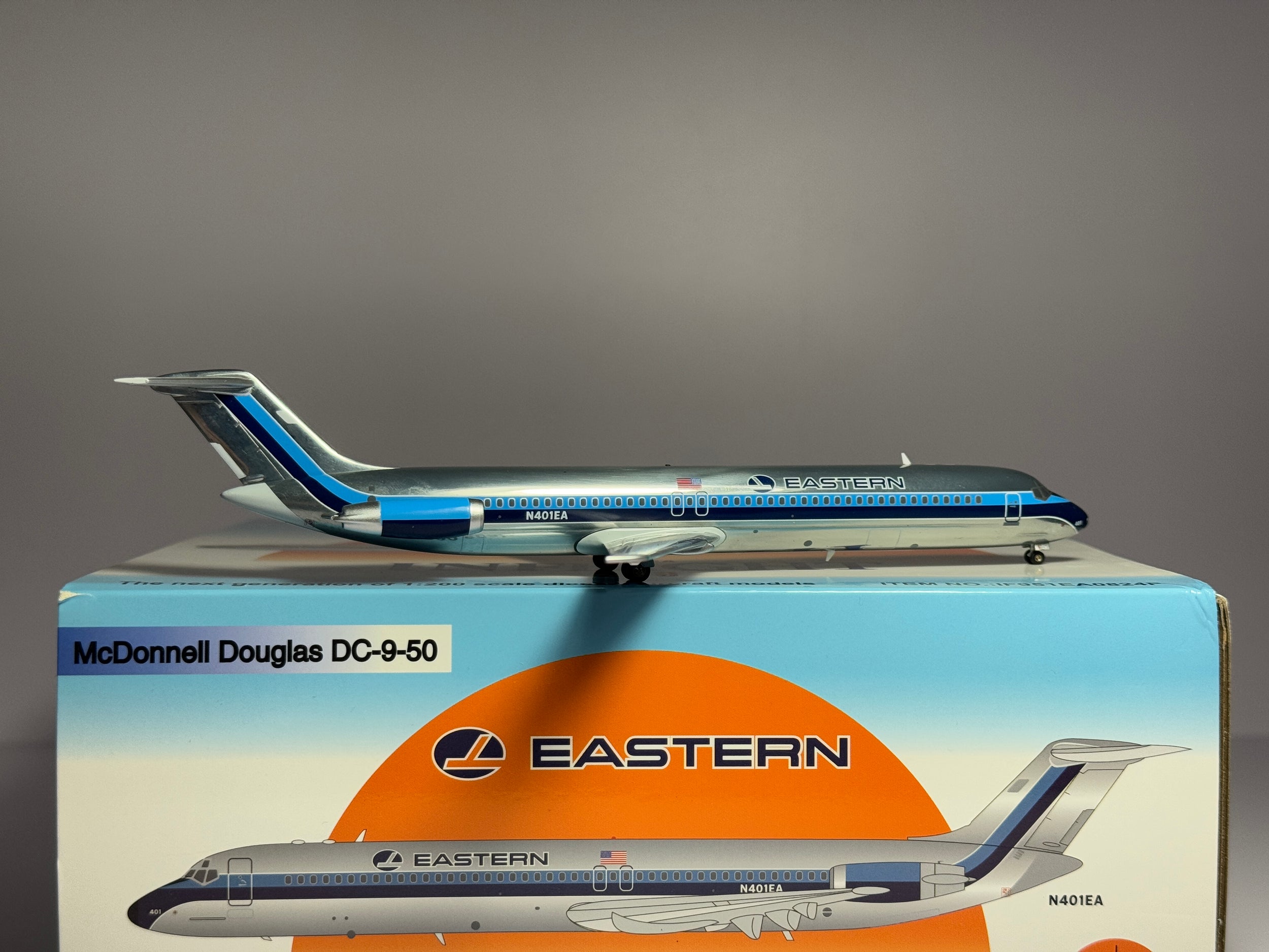 Inflight200 Eastern Airlines Douglas DC-9-50 N401EA "Hockey Stick" polished IF951EA0824P
