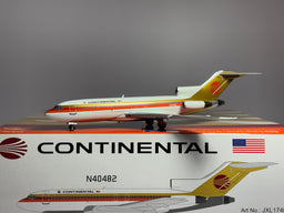 Jet-X 1:200 Continental Airlines Boeing 727-100 N40482 Red Meatball JXL174B
