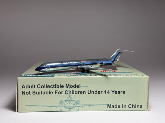 Aeroclassics 1:400 Eastern Airlines Douglas DC-9-50 N408EA Bare Metal ACN408EA
