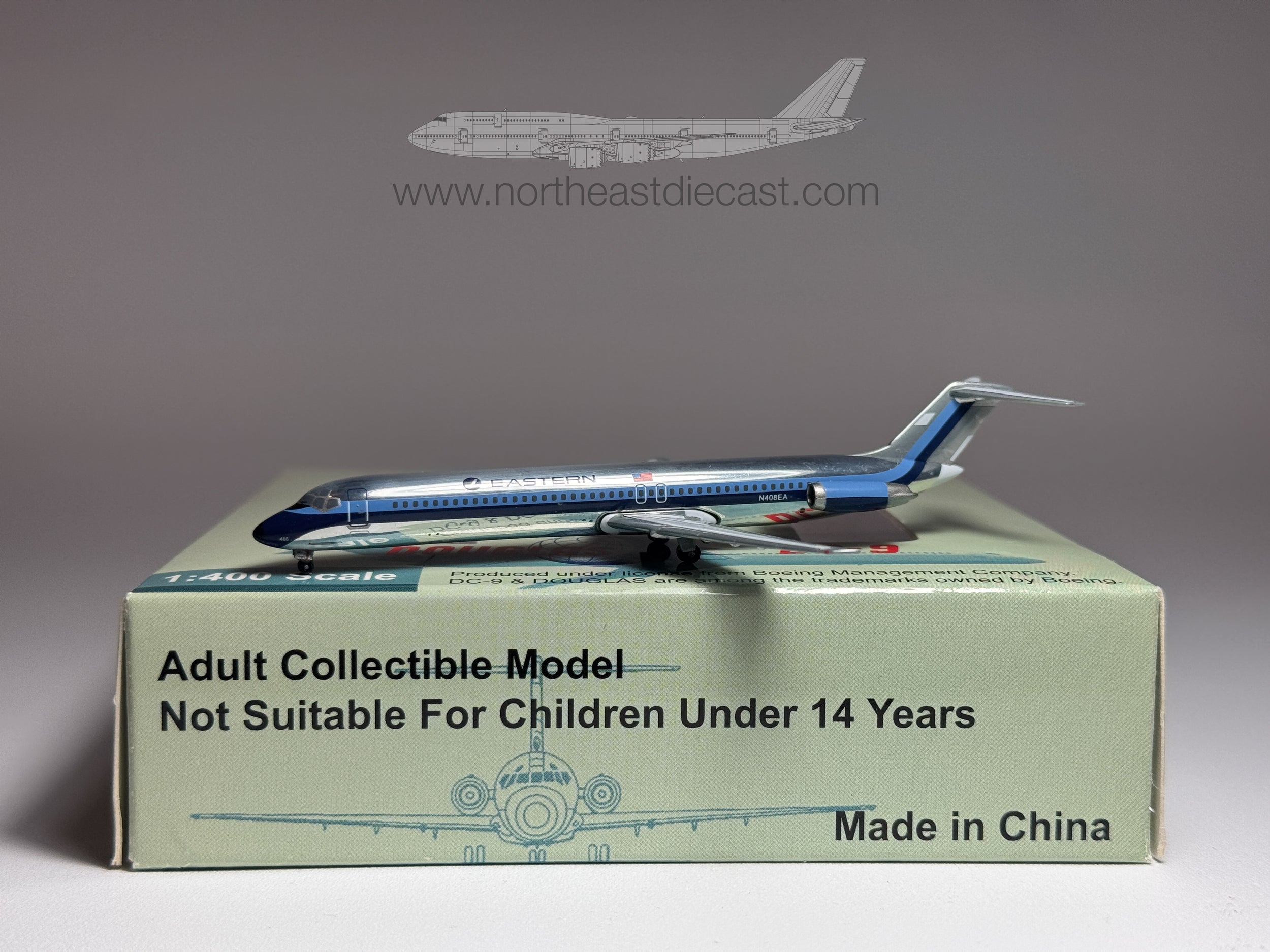 Eastern Airlines Douglas DC-9-50 1:400 Aeroclassics N408EA (ACN408EA)