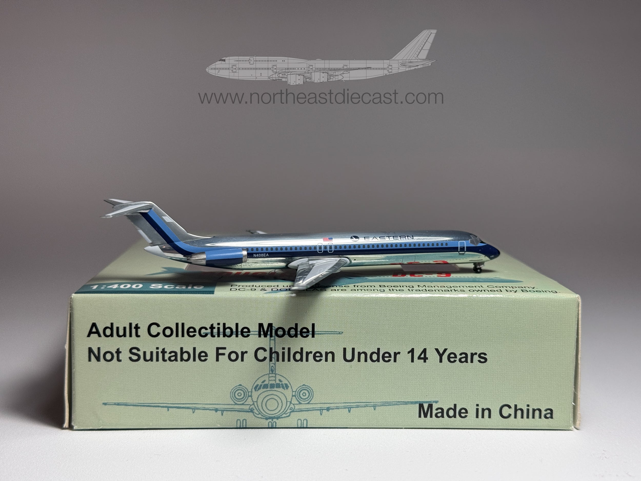 Eastern Airlines Douglas DC-9-50 1:400 Aeroclassics N408EA (ACN408EA)