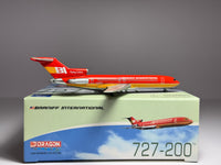 Dragon Wings 1:400 Braniff Boeing 727-200 N409BN Flying Colors Red DW56144