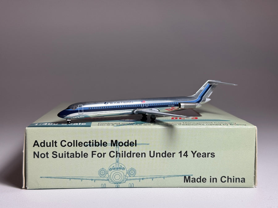 Aeroclassics 1:400 Eastern Airlines Douglas DC-9-50 N413EA Bare Metal ACN413EA