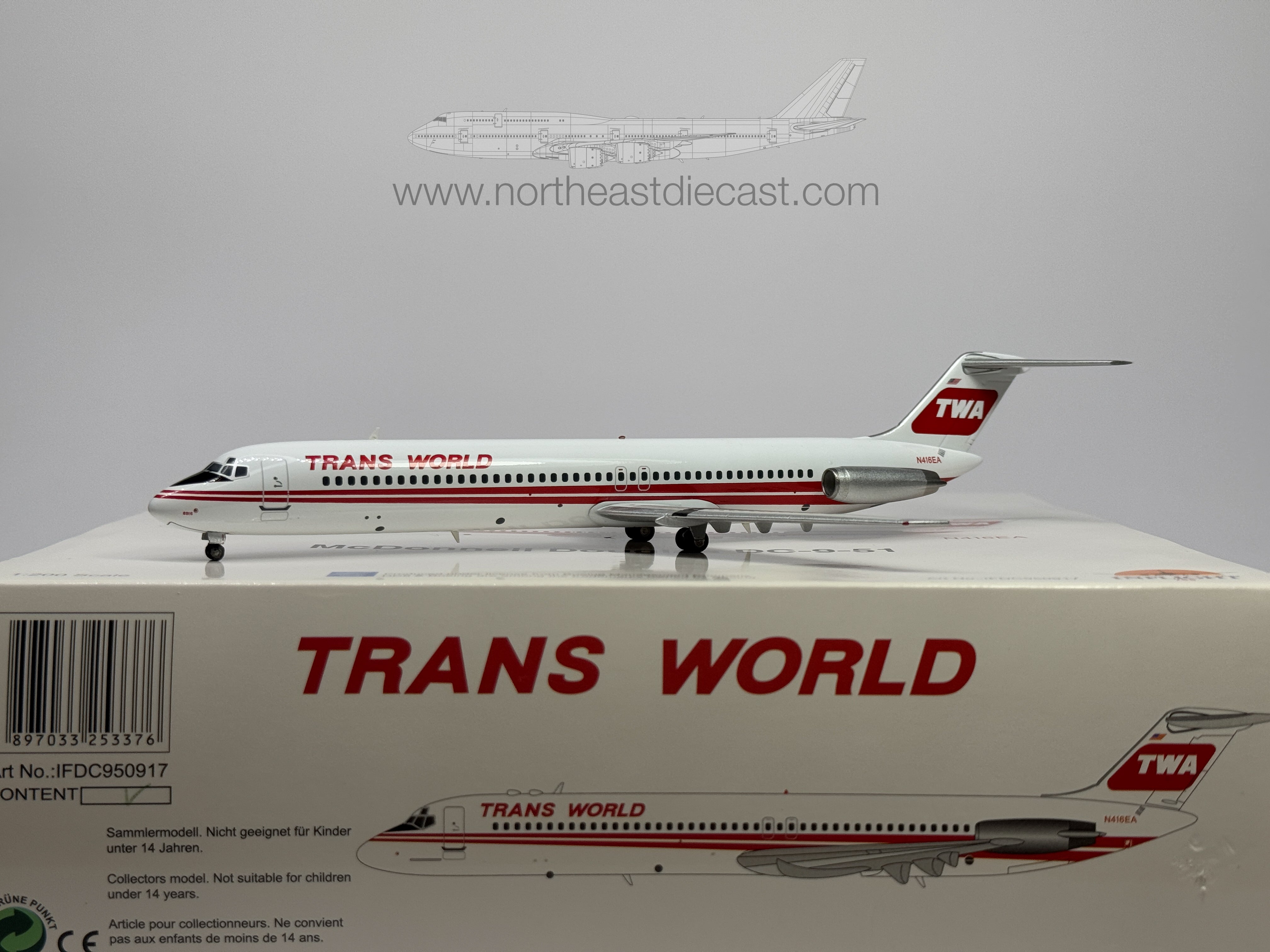 航空機・ヘリコプター 1/200 LIMITED EDITION DC-9-30 Hasegawa 1/200 Douglas DC-9-30, by Richard F