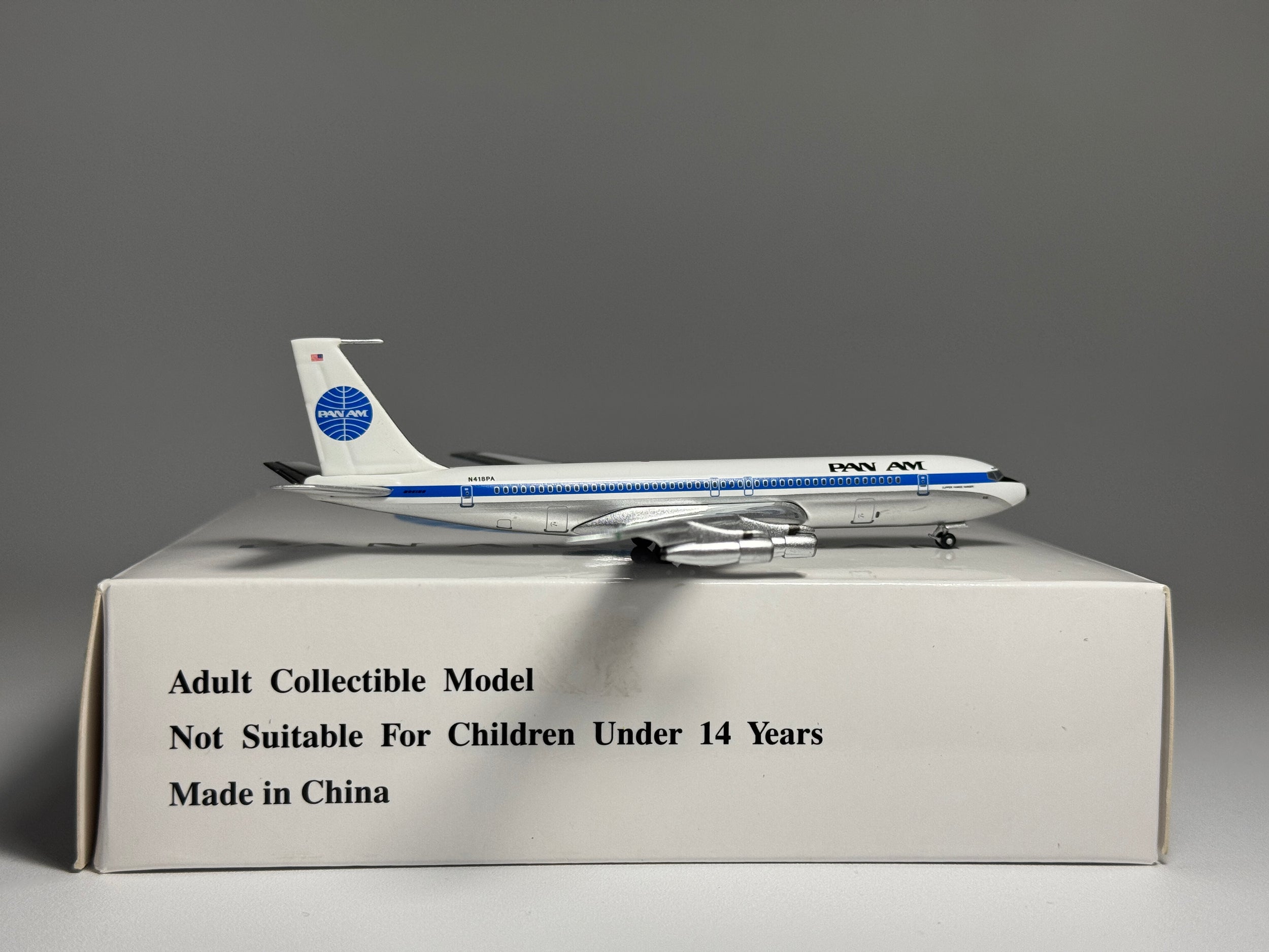 Aeroclassics 1:400 Pan American Boeing 707-300 N418PA Clipper Yankee Ranger ACN418PA