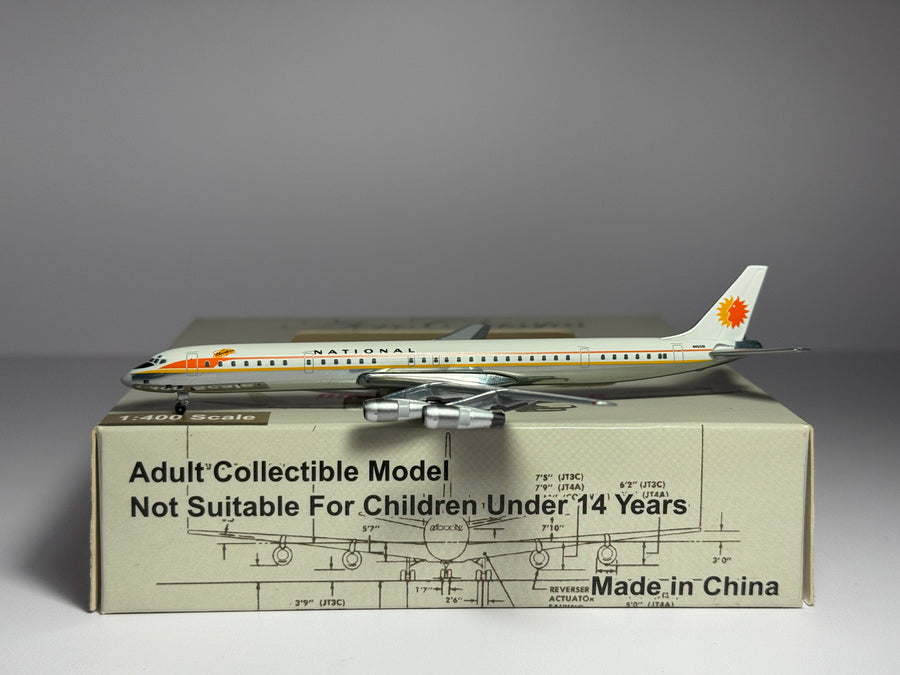 Aeroclassics 1:400 National Airlines Douglas DC-8-61 N45091 Christine ACNAT0512A