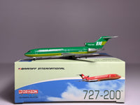 Dragon Wings 1:400 Braniff Boeing 727-200 N453BN Flying Colors Green DW56146