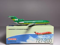 Dragon Wings 1:400 Braniff Boeing 727-200 N453BN Flying Colors Green DW56146