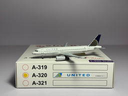 Aeroclassics 1:400 United Airlines Airbus A320-200 N458UA post-merger ACN458UA
