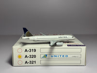 Aeroclassics 1:400 United Airlines Airbus A320-200 N458UA post-merger ACN458UA