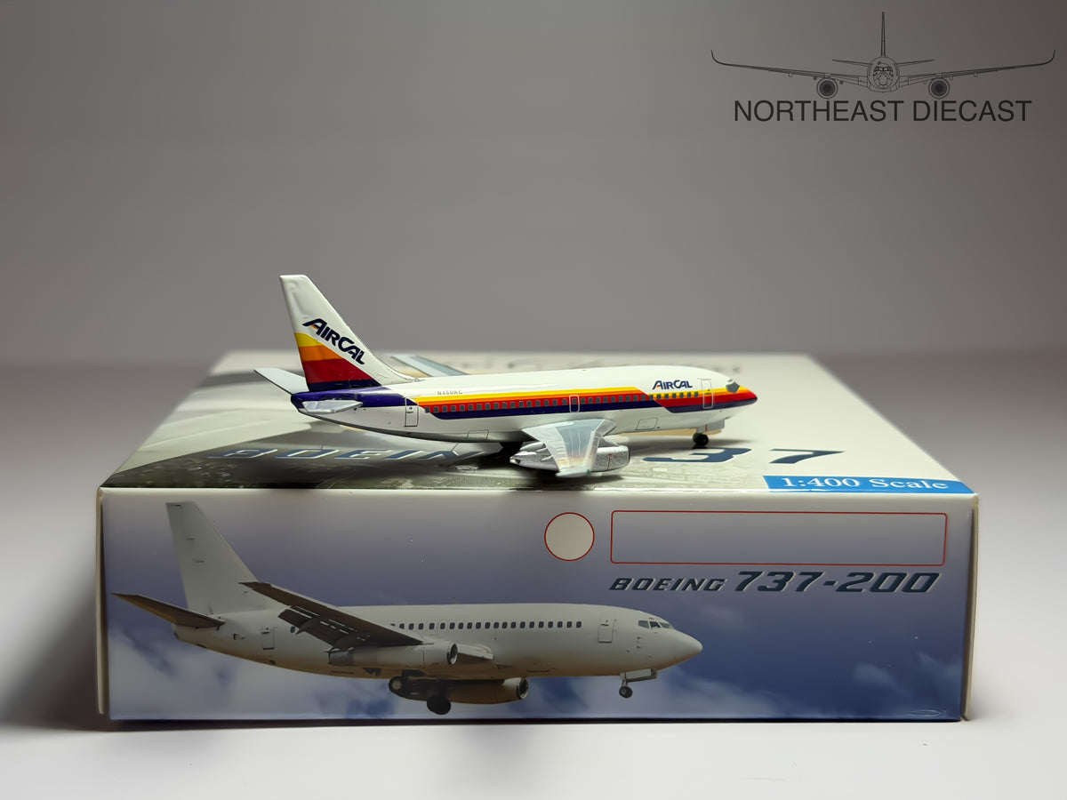 AirCal Boeing 737-200 1:400 Aeroclassics N460AC (AC411177)