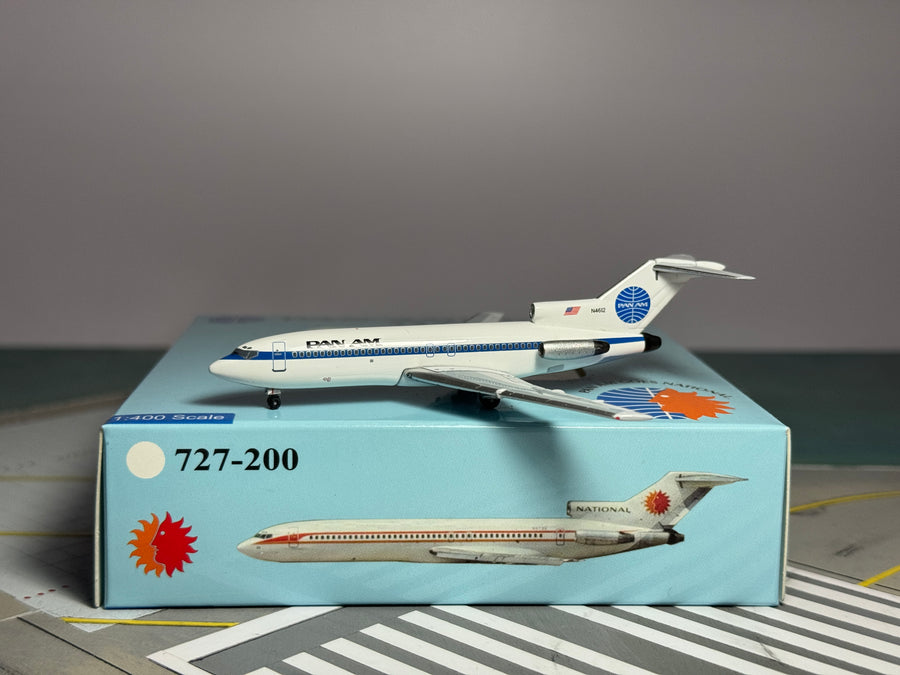 Aeroclassics 1:400 Pan American Boeing 727-100 N4612 Clipper Pacific Raider ACN4612