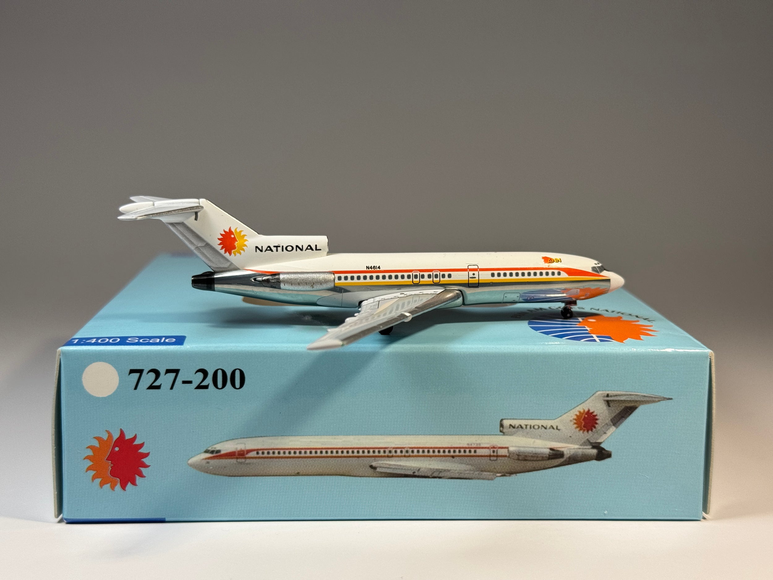 Aeroclassics 1:400 National Airlines Boeing 727-100 N4614 "Ann" ACN4614