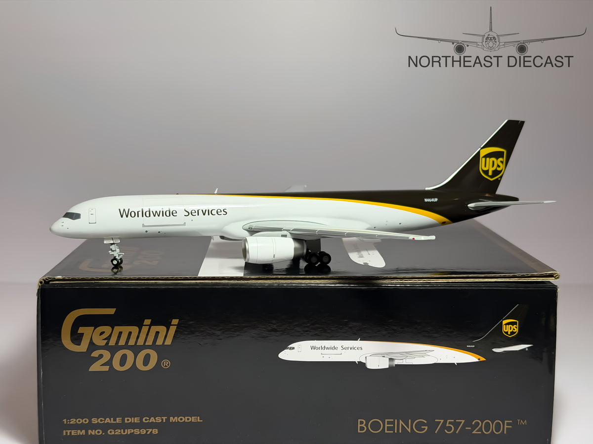 UPS Boeing 757-200 1:200 Gemini Jets N464UP (G2UPS978)